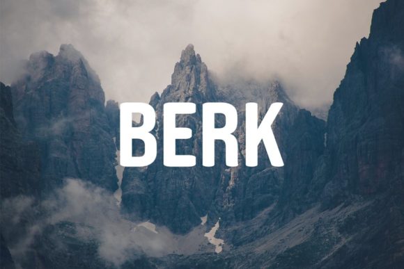 Berk: The Modern Display Font Redefining Visual Impact