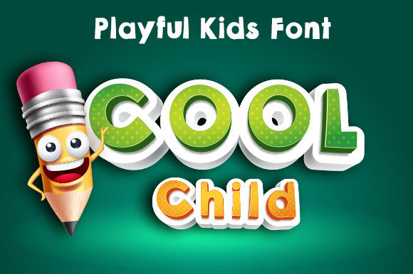 Cool Child: The Playful Typeface for Creative Projects
