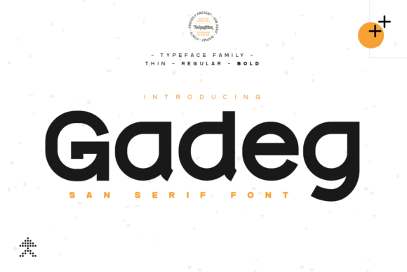Gadeg: The Bold Display Font That Demands Attention