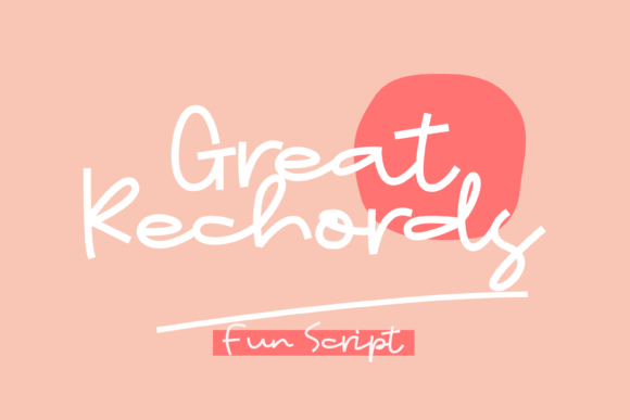 Great Rechords: Elevate Your Brand with Modern Typography
