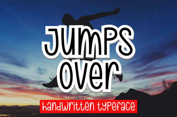 Jumps Over: Urban Display Font for Bold Designs