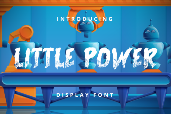 Little Power: The Chunky Display Font for Bold Designs