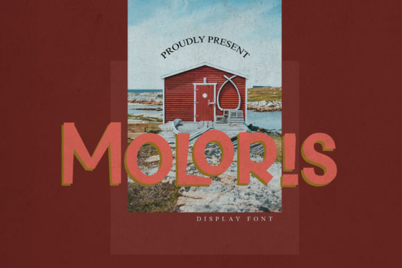 Moloris: The Ultimate Display Font for Casual and Trendy Designs