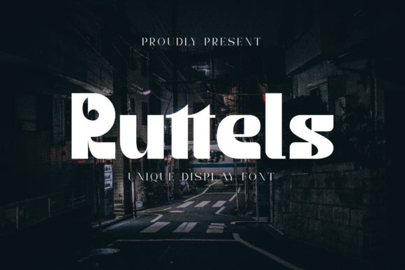 Why Ruttels Is the Bold Display Font Your Brand Might Be Missing